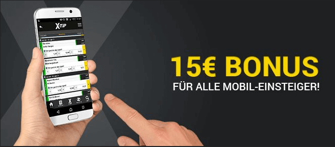 X-Tip App Mobiler Bonus