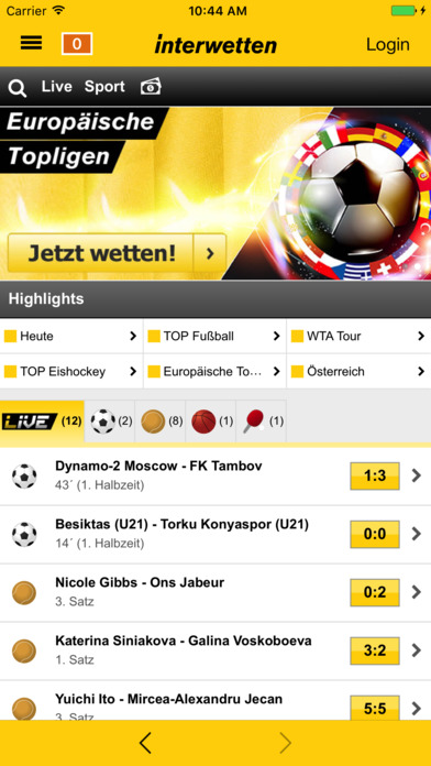 Interwetten App