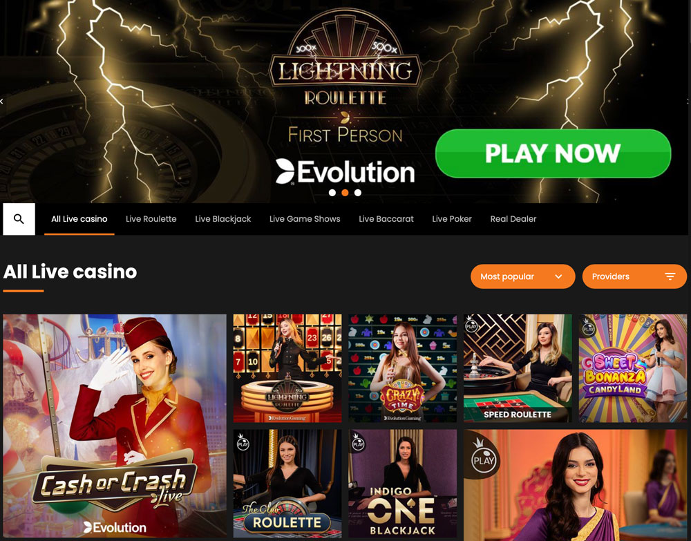 Hot.bet Livecasino