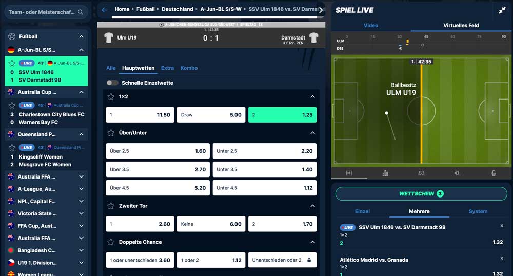 Playzilla Livewetten