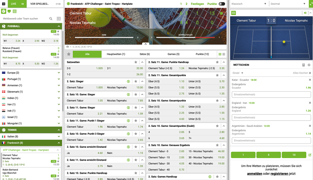 Uberlucky Livewetten