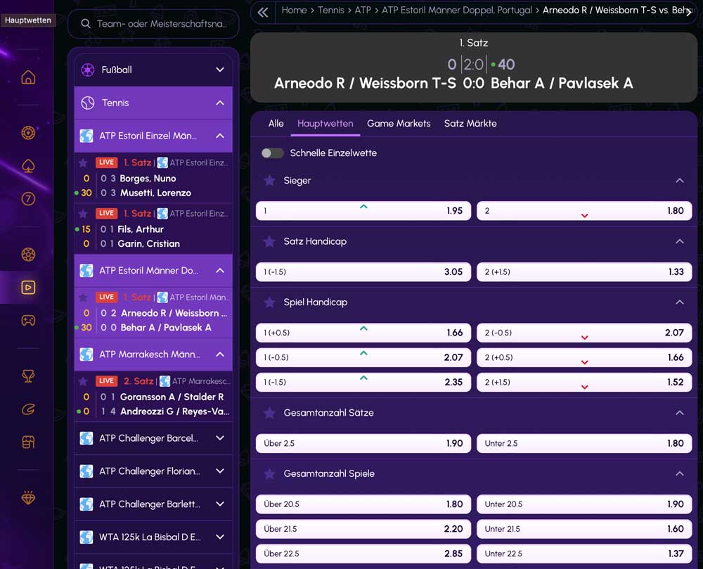 Livewetten Novajackpot
